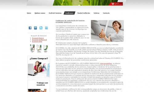 Plataforma de servicios online Ecoverdi 04